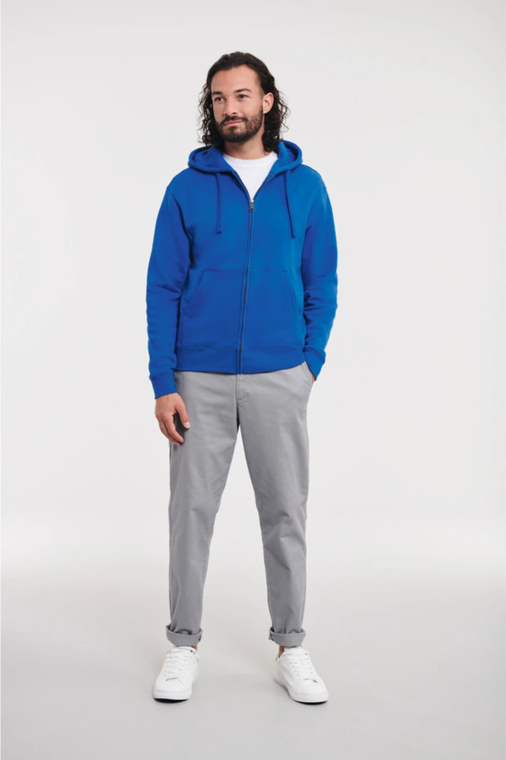 Russell Men's Authentic Zipped Hood Jacket - Afbeelding 4