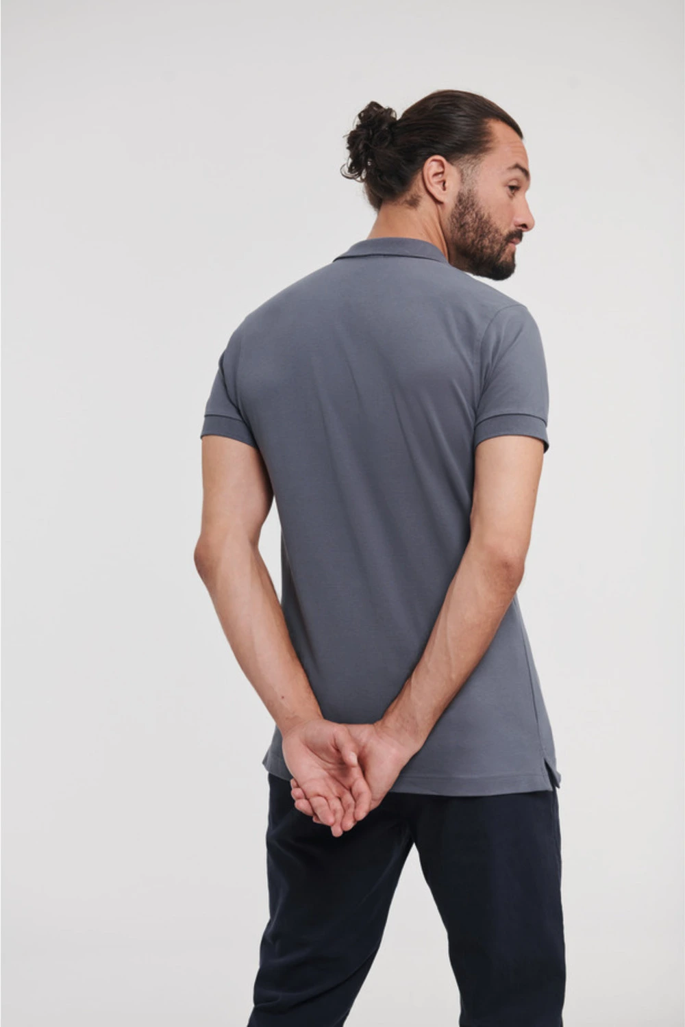 Russell Men's Fitted Stretch Polo - Afbeelding 2