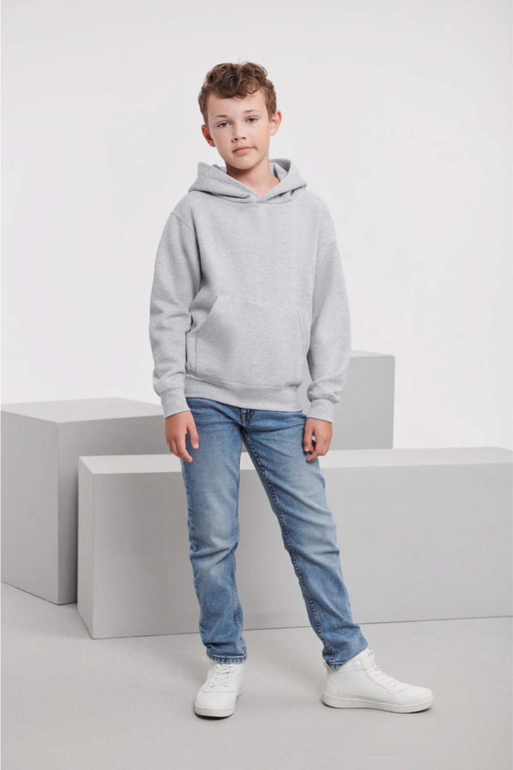 Russell Children's Hooded Sweatshirt - Afbeelding 4
