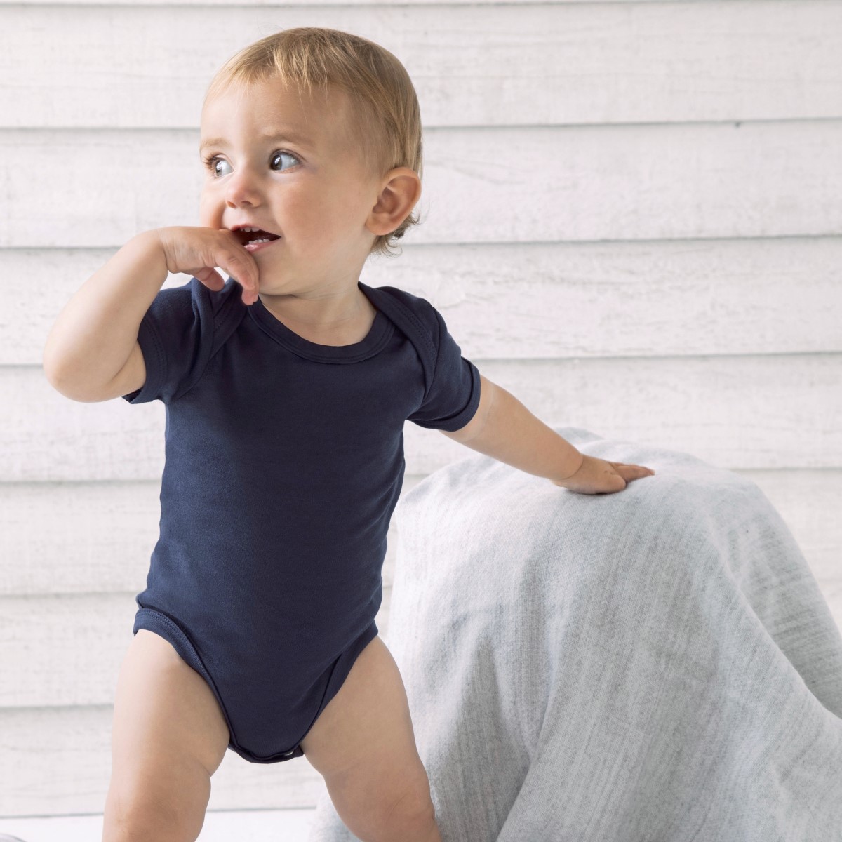 Figuur bioscoop ontspannen Baby Bodysuit (rompertje) bedrukken - Shirts-bedrukken.nl
