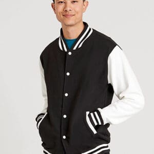 Just Hoods Varsity Jacket