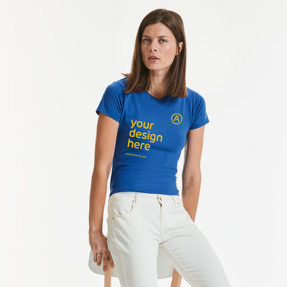 prinses binnenplaats Observeer Ladies Slim T-shirt bedrukken - Shirts-bedrukken.nl