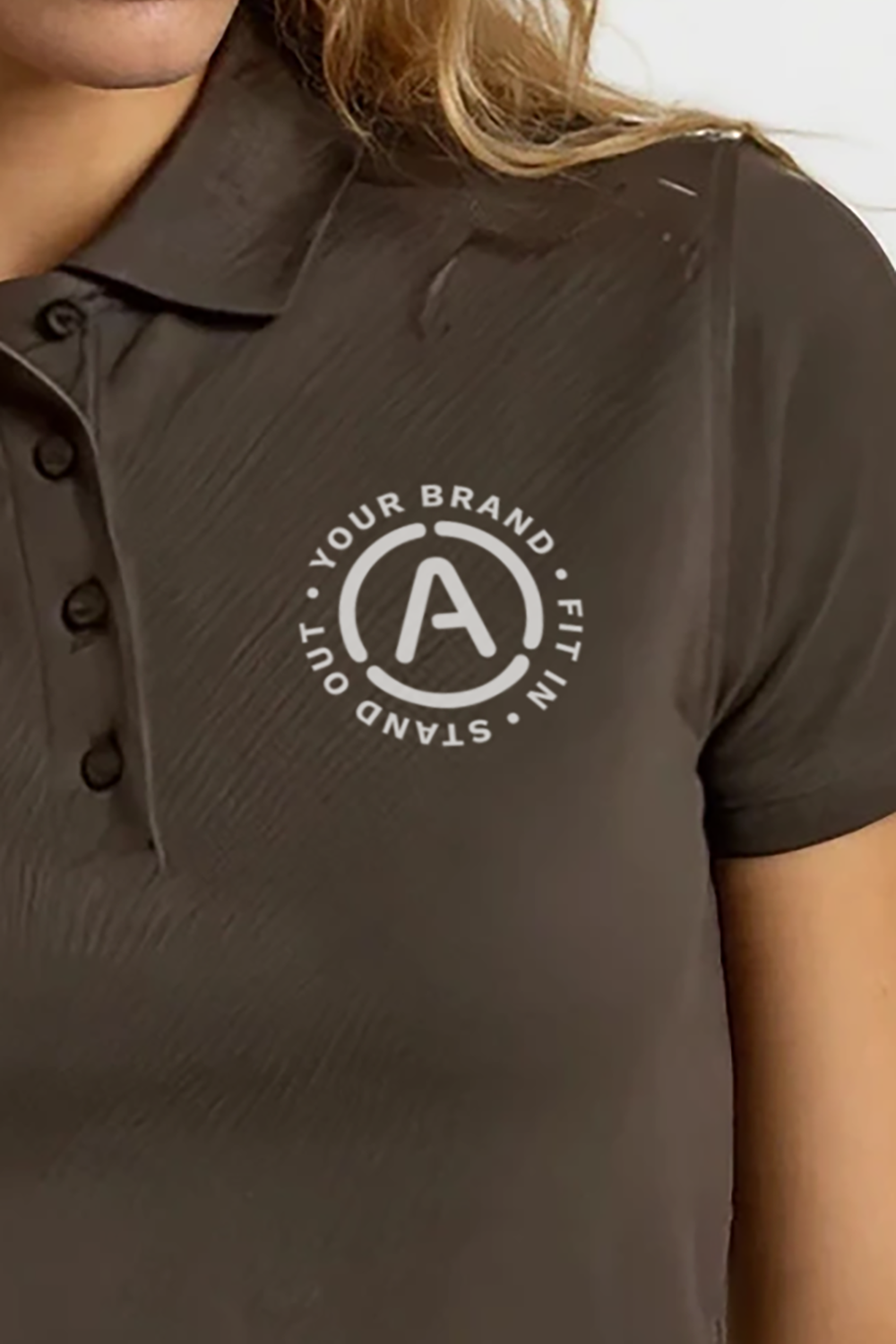 Womens Heavy Polo - Afbeelding 3