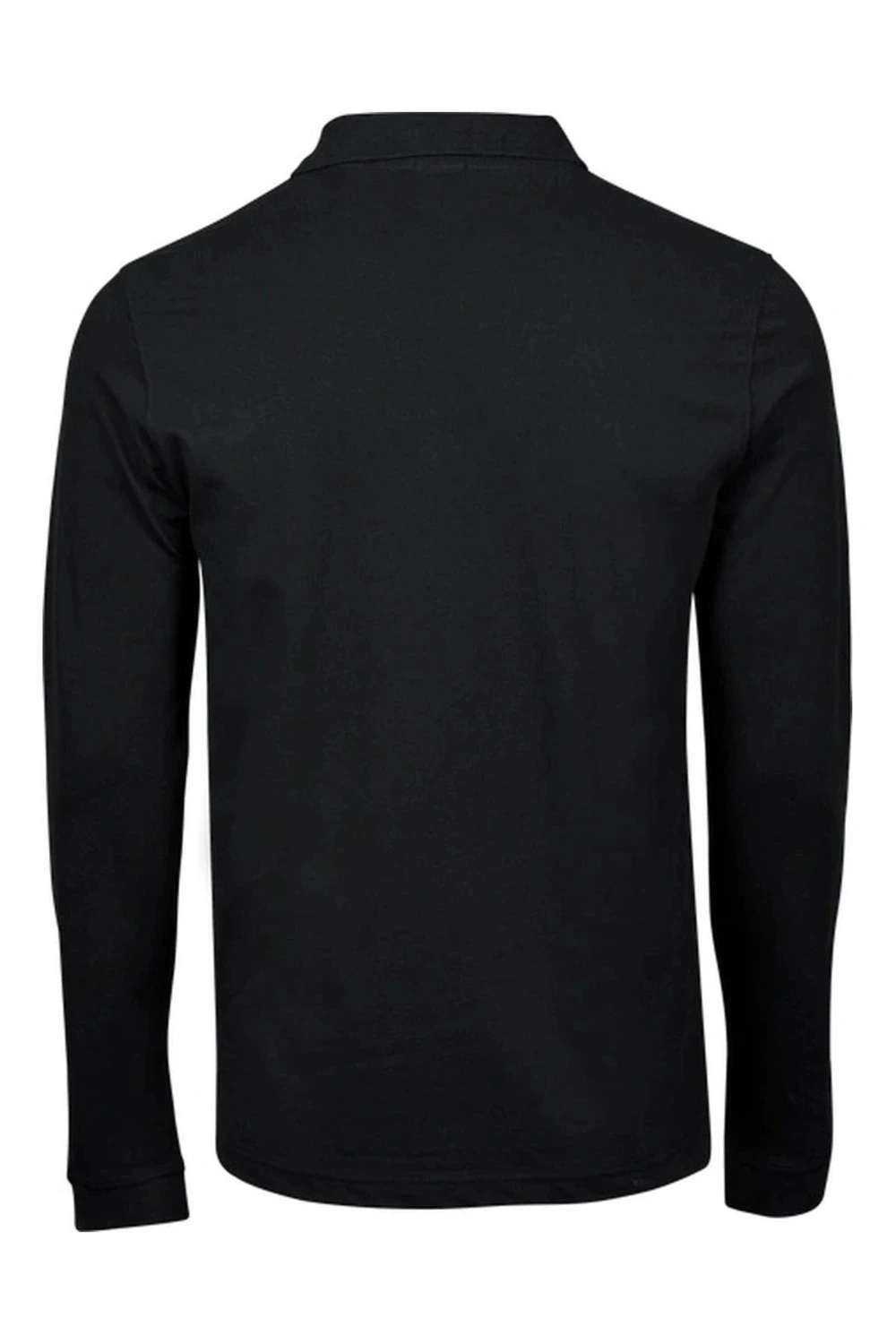 Luxury Stretch Long Sleeve Polo - Afbeelding 2