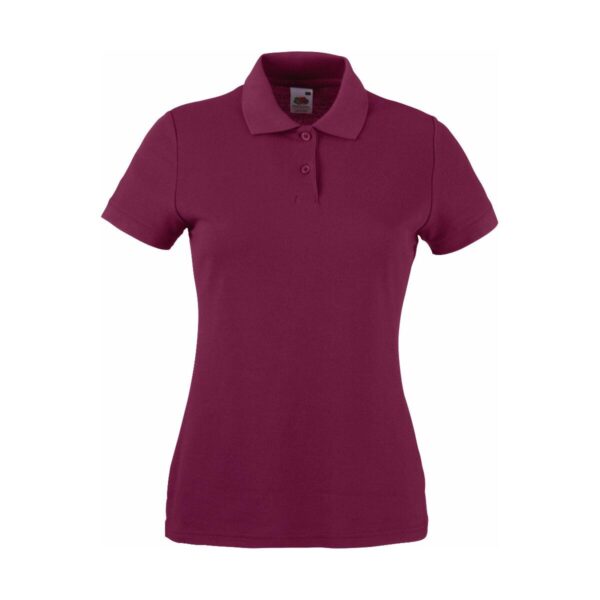 Fruit of the loom 65/35 Lady-Fit Polo Burgundy XXL