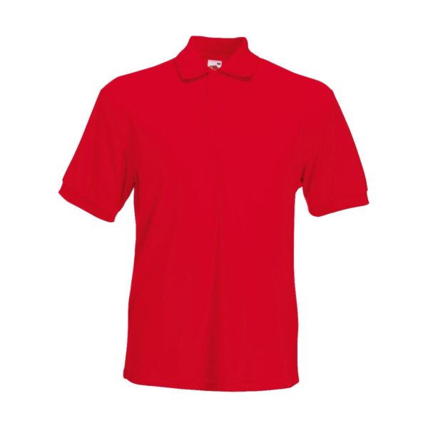 Fruit of the loom Heavy 65/35 Polo Red 3XL