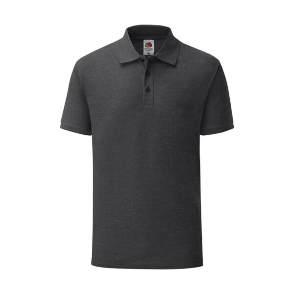 Fruit of the loom 65/35 Tailored Fit Polo Dark Heather Grey 3XL
