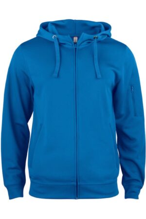 Clique Basic Active Hoody FZ kobalt 4XL
