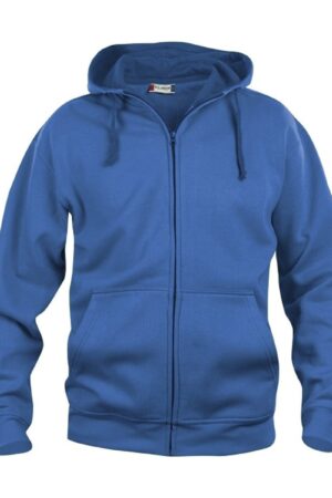 Clique Basic Hoody Full zip kobalt 4XL