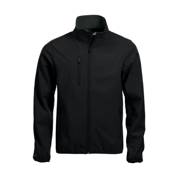 Clique Basic Softshell Jacket zwart 5XL