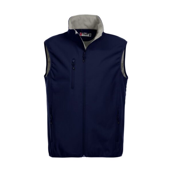 Clique Basic Softshell Vest dark navy 5XL