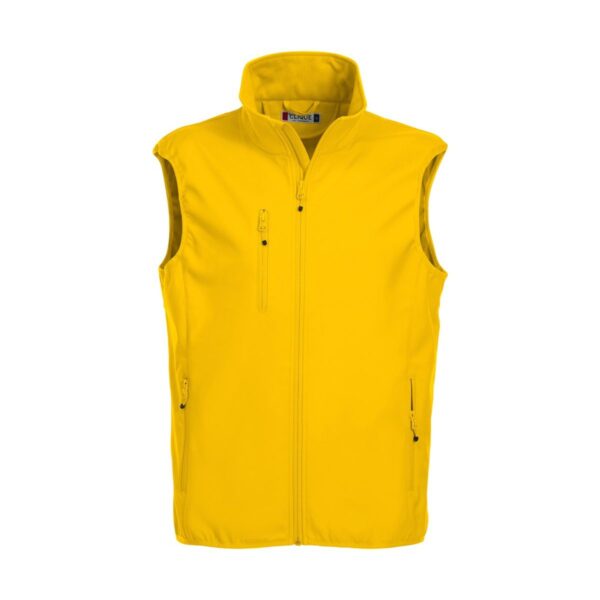 Clique Basic Softshell Vest lemon 3XL