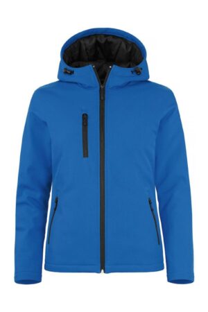 Clique Padded Hoody Softshell Lady kobalt XXL