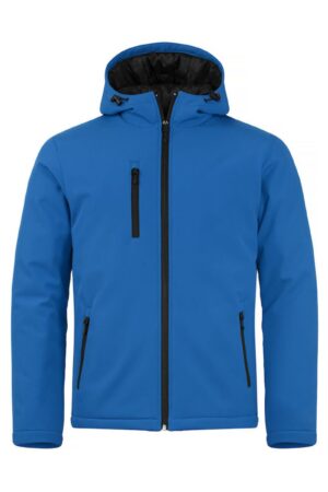Clique Padded Hoody Softshell kobalt 4XL