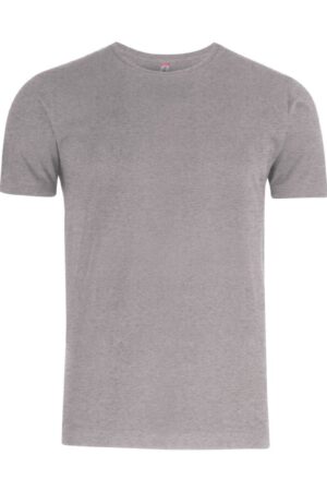 Clique Premium Fashion-T grijsmelange 4XL