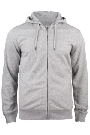 Clique Premium OC Hoody FZ grijsmelange 4XL