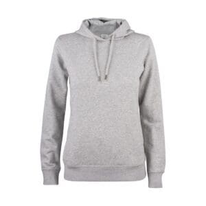 Clique Premium OC Hoody Ladies grijsmelange XXL