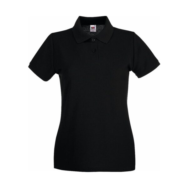 Fruit of the loom Lady-Fit Premium Polo Black XXL
