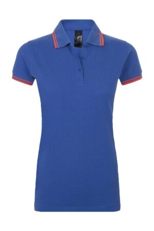 Sol's Pasadena Women Royal Blue Neon Coral XXL