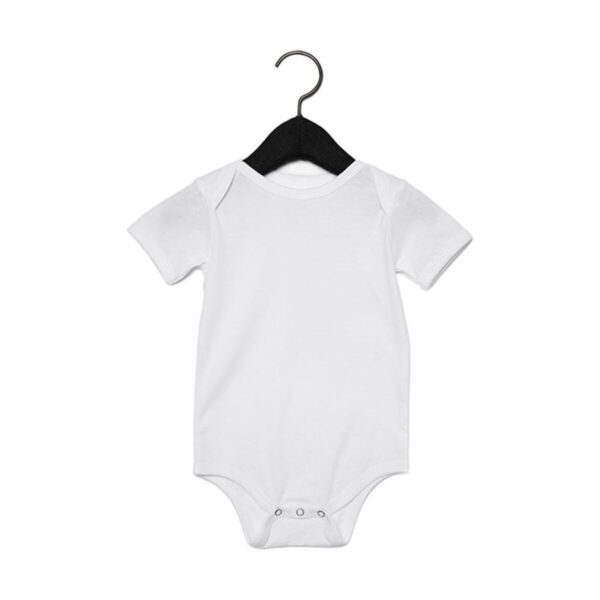 Bella Canvas Baby Jersey Short Sleeve Onesie White 18-24 maanden