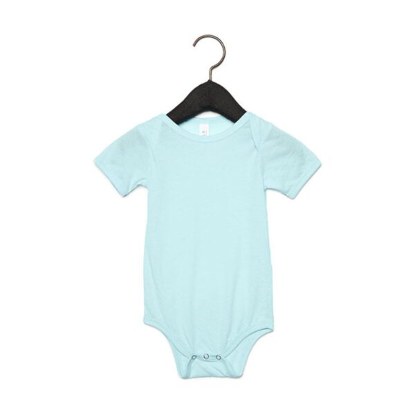 Bella Canvas Baby Triblend Short Sleeve Onesie Ice Blue Triblend (Heather) 18-24 maanden