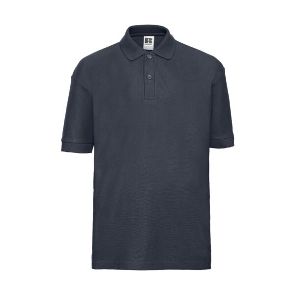 Russel Children's Classic Polycotton Polo French Navy 12-13 jaar (152-158)