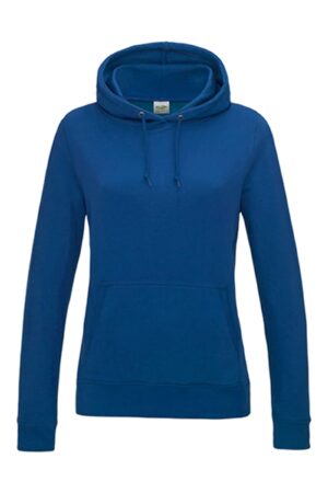 Just Hoods Women´s College Hoodie Royal Blue XXL