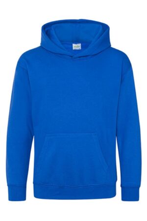 Just Hoods Kids` Hoodie Royal Blue 12-13 jaar (152-158)