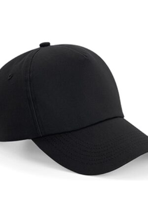 Beechfield Authentic 5 Panel Cap Black ONE SIZE