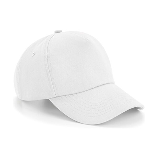 Beechfield Authentic 5 Panel Cap White ONE SIZE