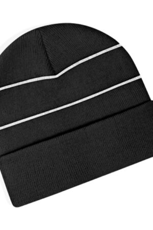 Beechfield Enhanced-Viz Beanie Black ONE SIZE