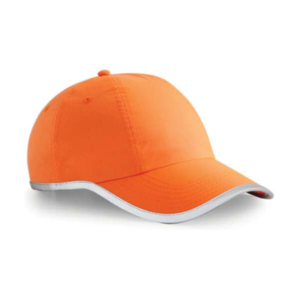 Beechfield Enhanced-Viz Cap Fluorescent Orange ONE SIZE