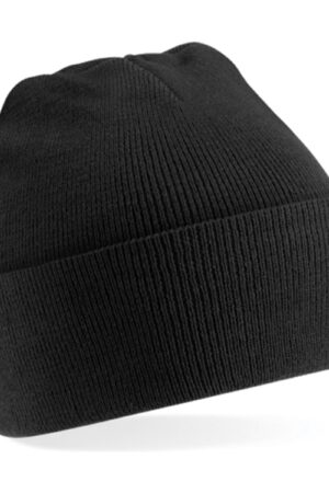 Beechfield Junior Original Cuffed Beanie Black ONE SIZE