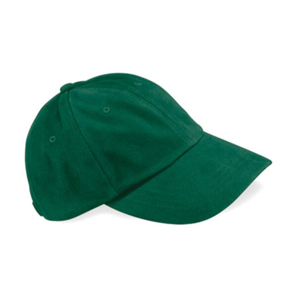 Beechfield Low Profile Heavy Brushed Cotton Cap Forest Green ONE SIZE