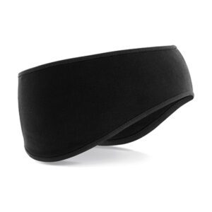 Beechfield Softshell Sports Tech Headband Black ONE SIZE
