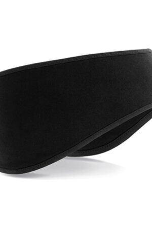 Beechfield Softshell Sports Tech Headband Black ONE SIZE