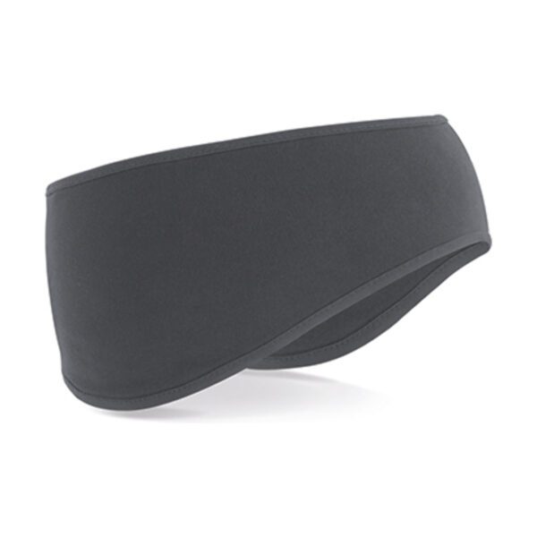Beechfield Softshell Sports Tech Headband Graphite Grey ONE SIZE