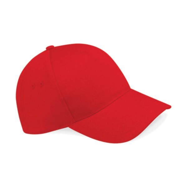 Beechfield Ultimate 5 Panel Cap Classic Red ONE SIZE