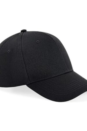 Beechfield Ultimate 6 Panel Cap Black ONE SIZE