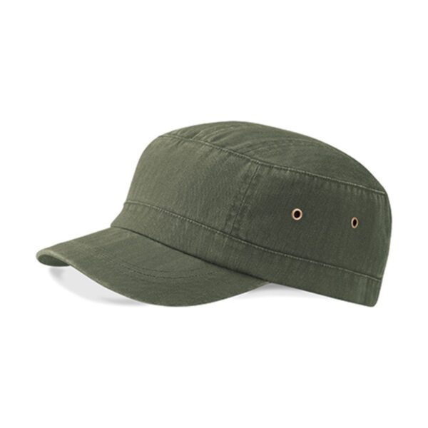 Beechfield Urban Army Cap Vintage Olive ONE SIZE