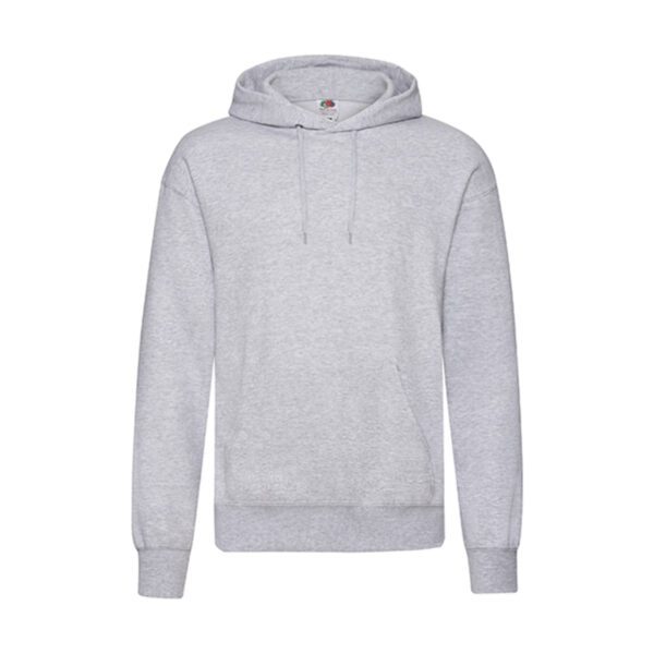 Fruit of the loom Classic Hooded Sweat Heather Grey 5XL