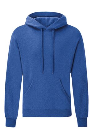 Fruit of the loom Classic Hooded Sweat Heather Royal XXL