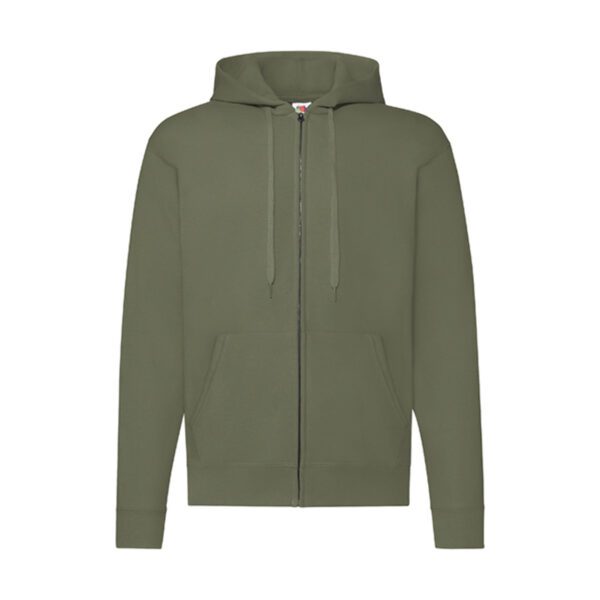 Fruit of the loom Classic Hooded Sweat Jacket Classic Olive XXL