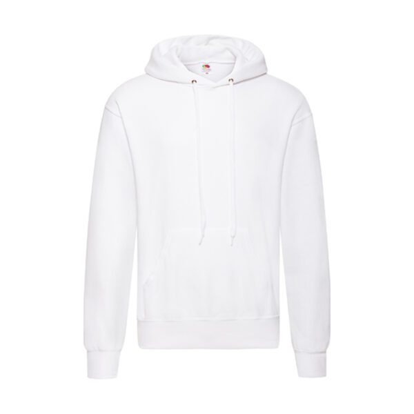 Fruit of the loom Classic Hooded Sweat White 4XL