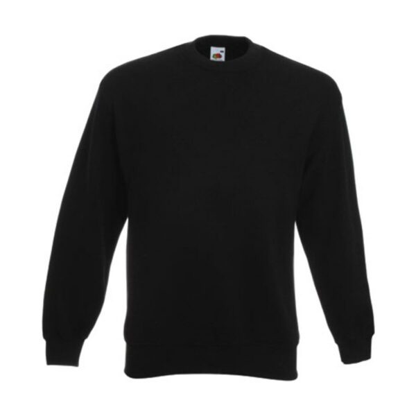 Fruit of the loom Classic Set-In Sweat Black 5XL