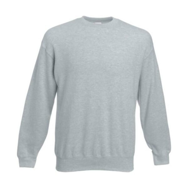 Fruit of the loom Classic Set-In Sweat Heather Grey 5XL