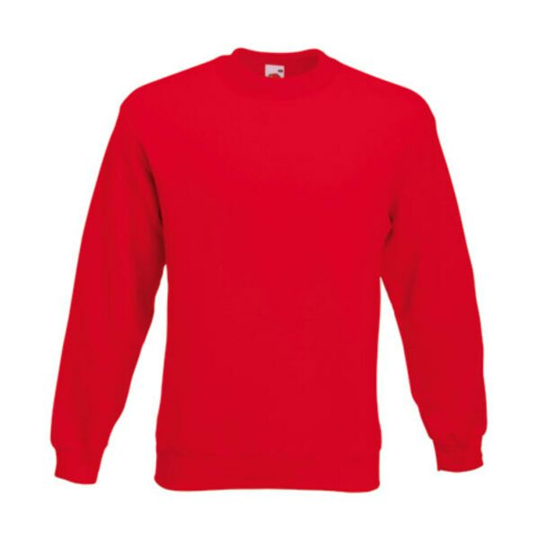 Fruit of the loom Classic Set-In Sweat Red 3XL