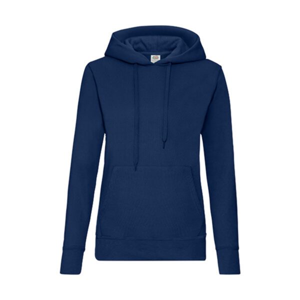 Fruit of the loom Lady-Fit Classic Hooded Sweat Navy XL