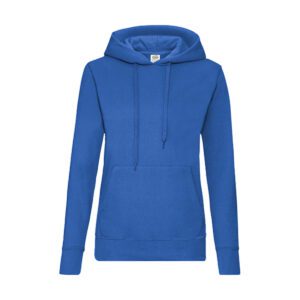Fruit of the loom Lady-Fit Classic Hooded Sweat Royal Blue XXL