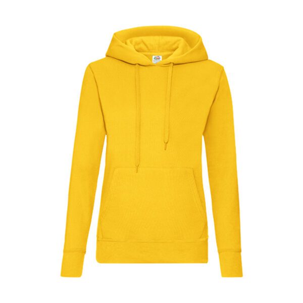 Fruit of the loom Lady-Fit Classic Hooded Sweat Sunflower XXL
